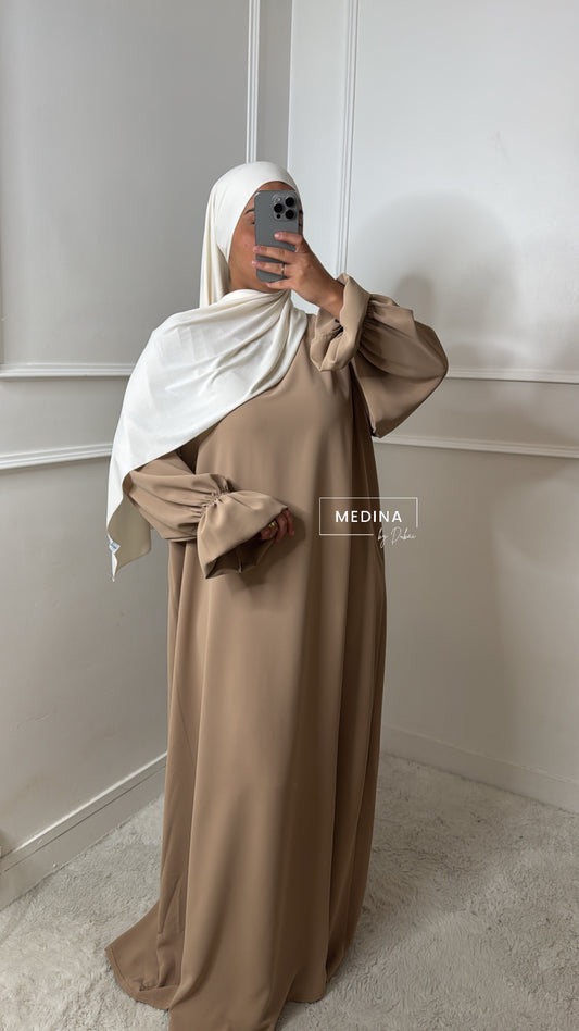 Abaya chouchou [ beige ]