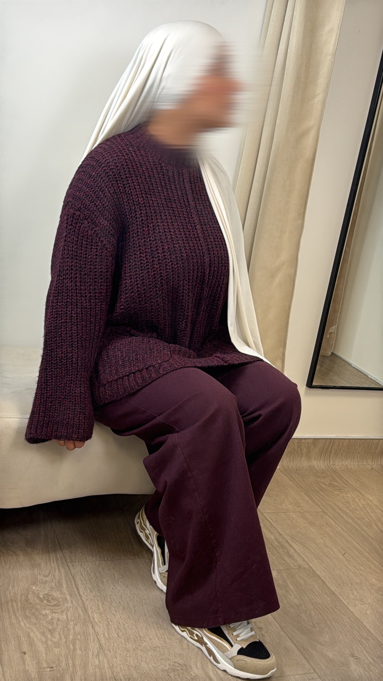 PULL PREMIUM ÉPAIS [ prune ]