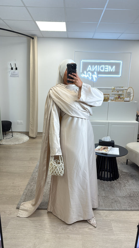 Robe Leya [ crème ]