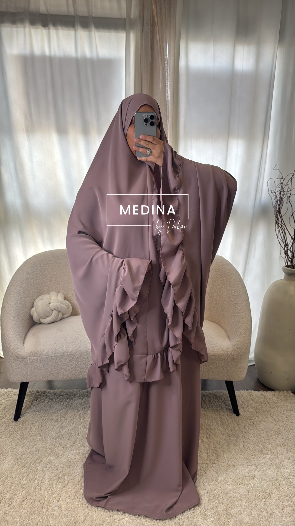 Jilbeb chouchou [ mauve]