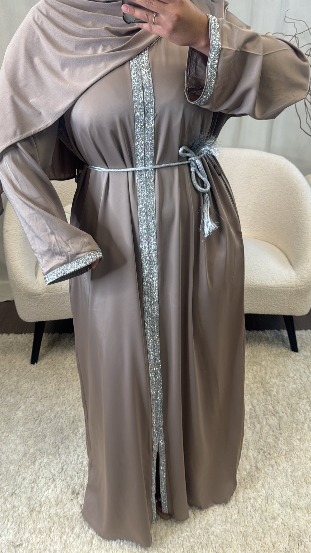 Robe Alya [ taupe]