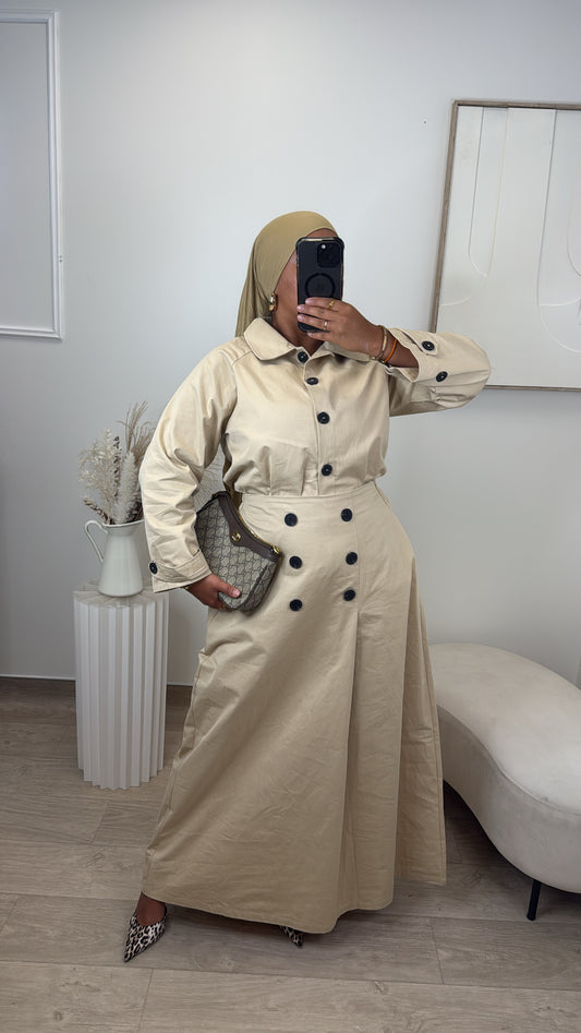 Ensemble Trench [ camel ]