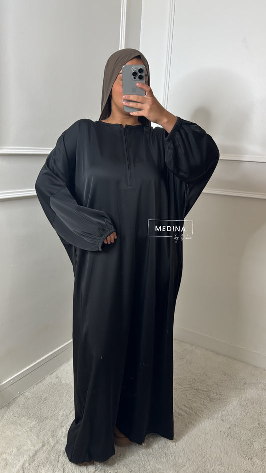 Abaya d'allaitement [ noir]