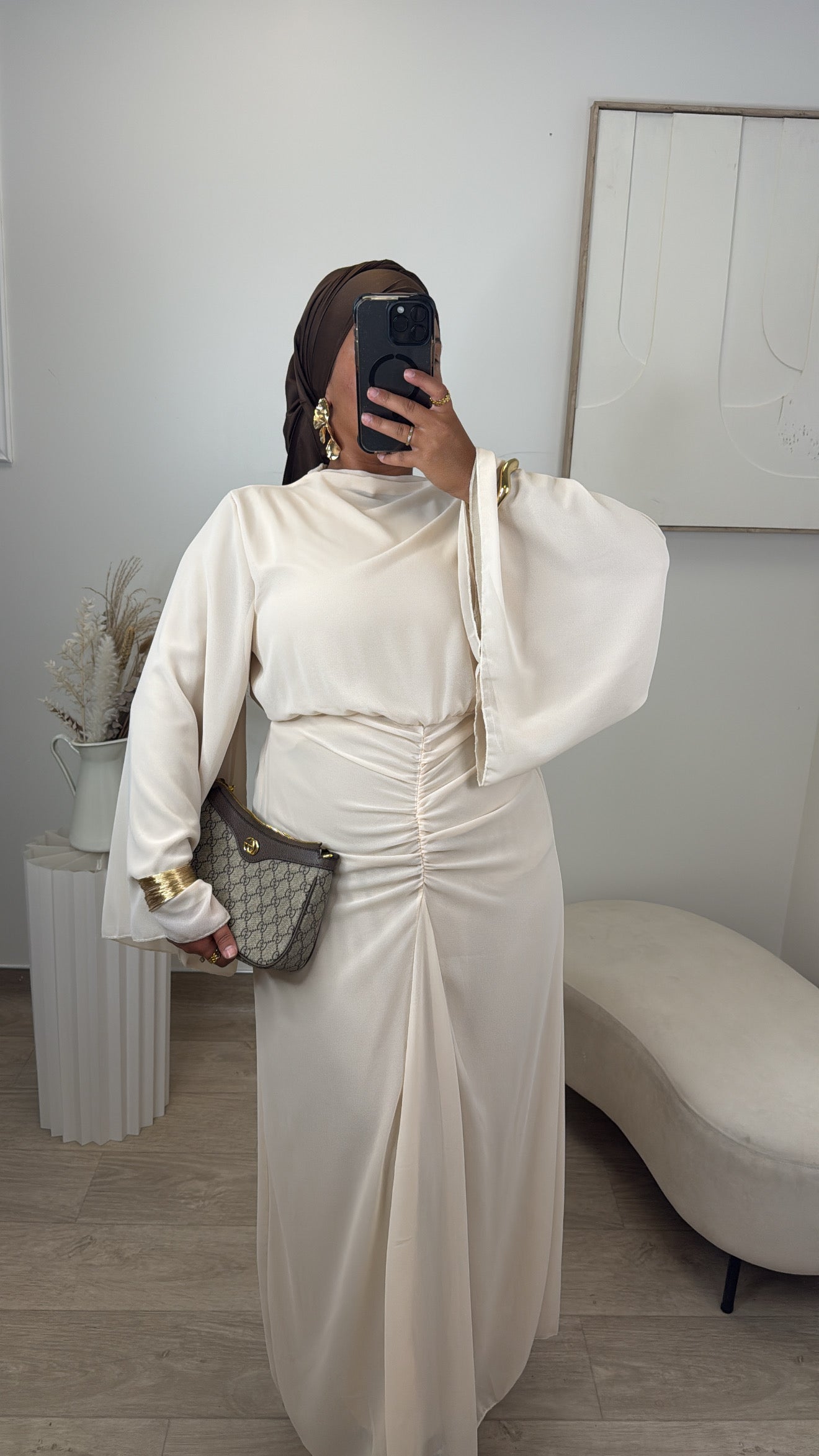 Robe Cintré Mira [ crème ]