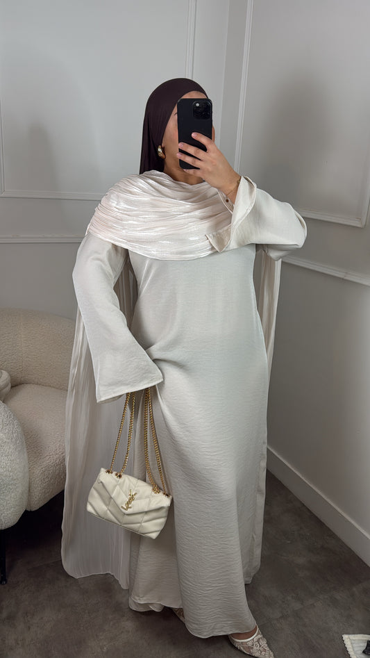ROBE ESMERALDA [ crème ]