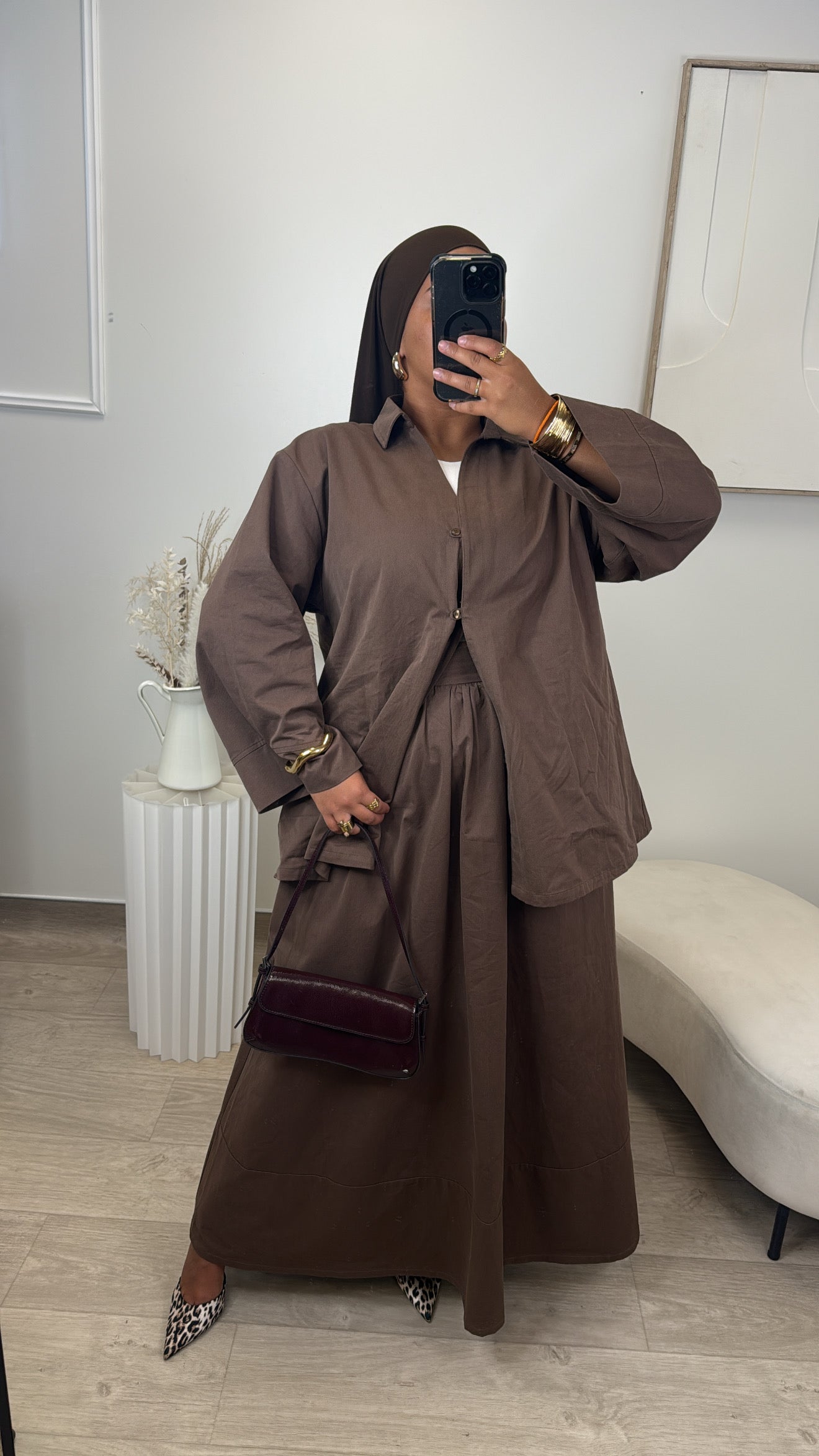 Ensemble Dania [ marron ]