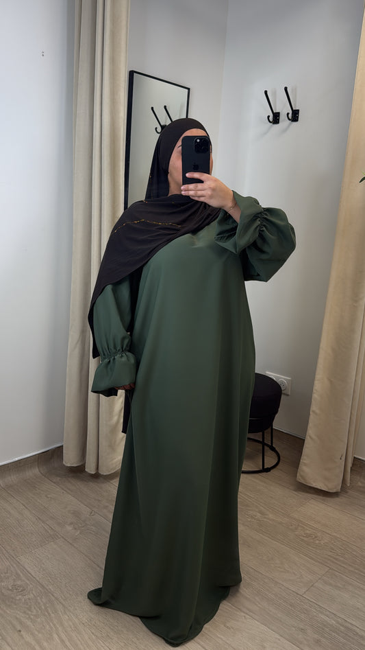 ABAYA JASMINE [ kaki ]