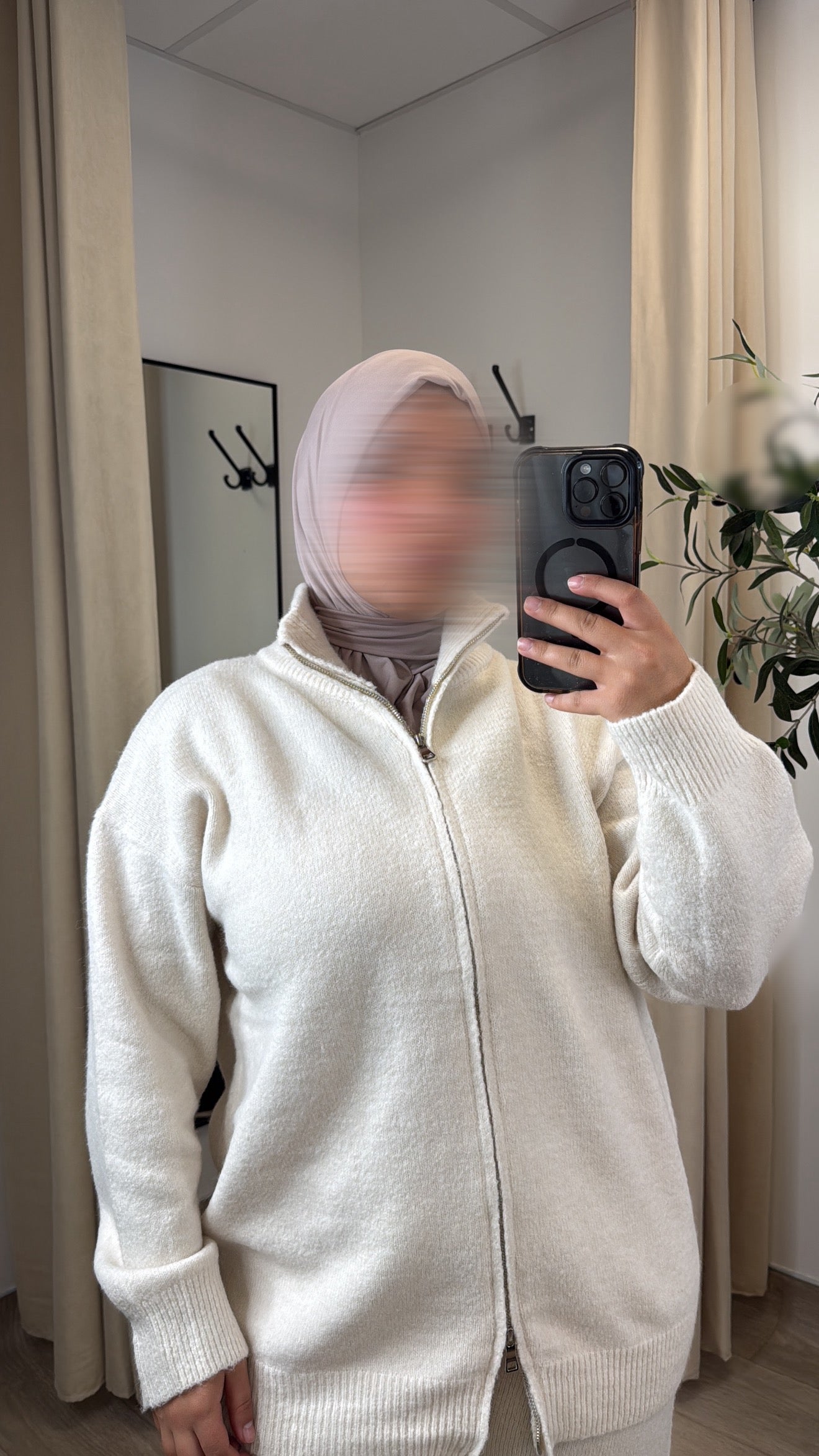 Cagoule Jersey Premium [ mauve ]