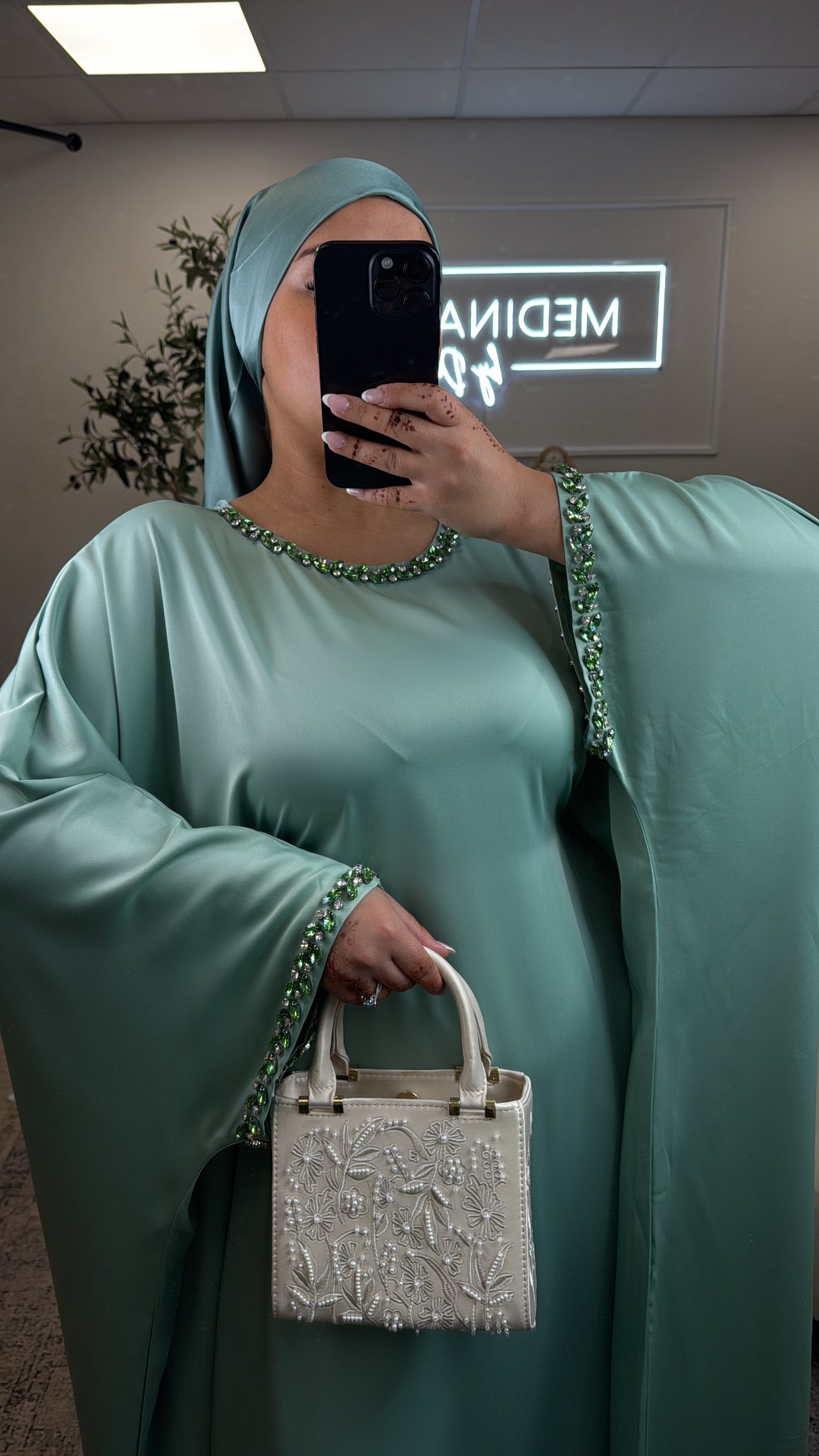 ABAYA FARASHA [ vert ]