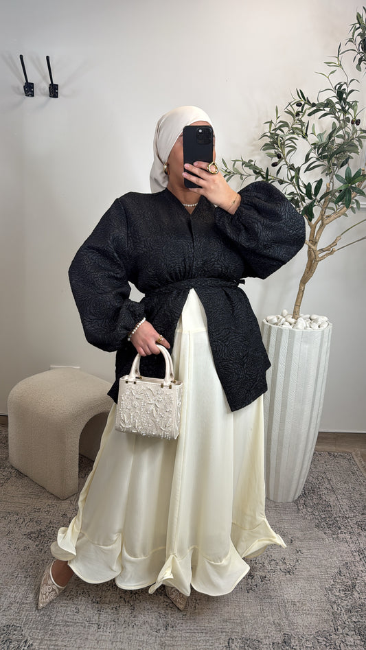 VESTE ABLA BROCARD [ NOIR ]