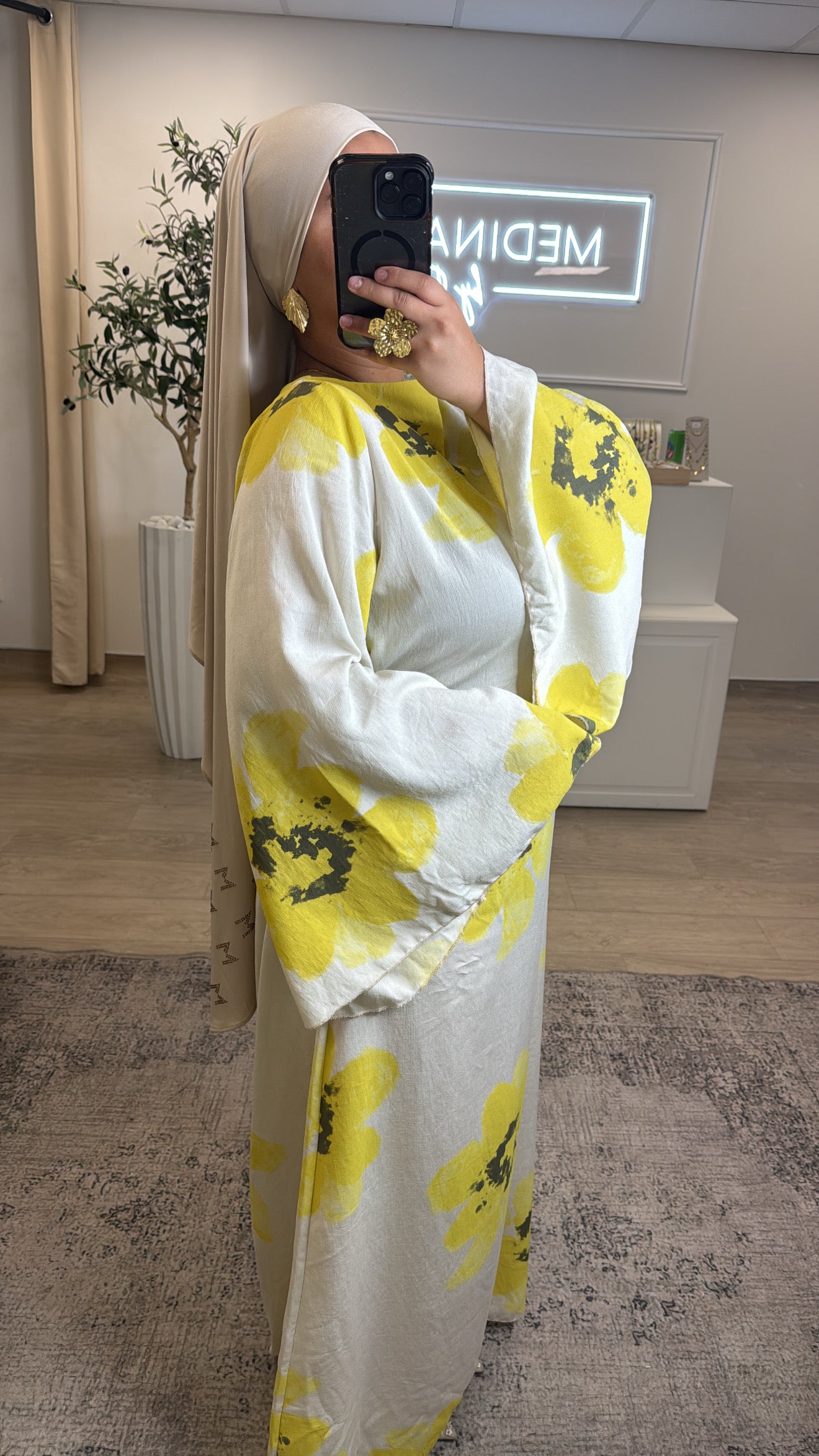 ROBE EVA CINTRÉ [ JAUNE ]