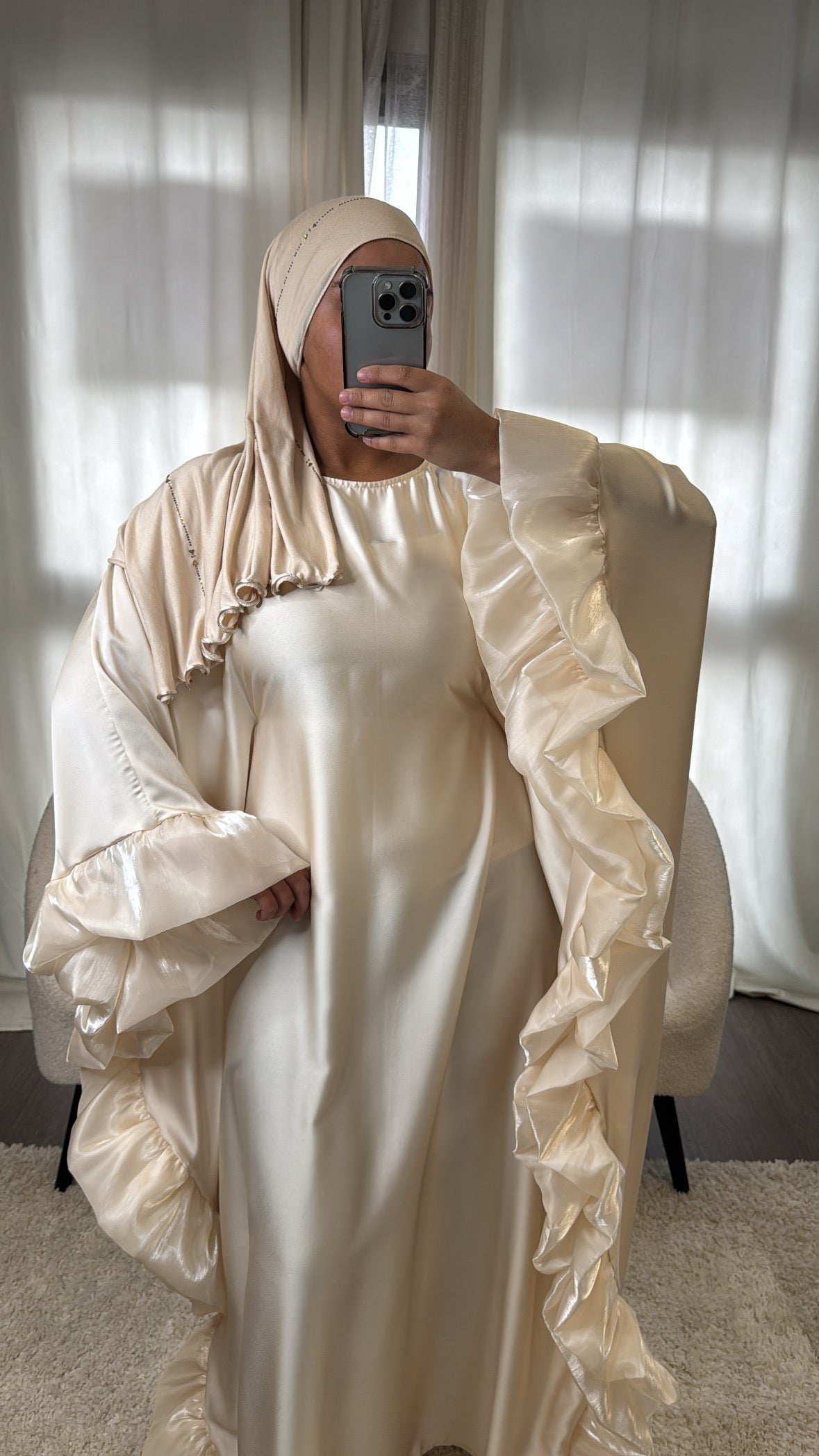 Robe Marwa [ crème ]