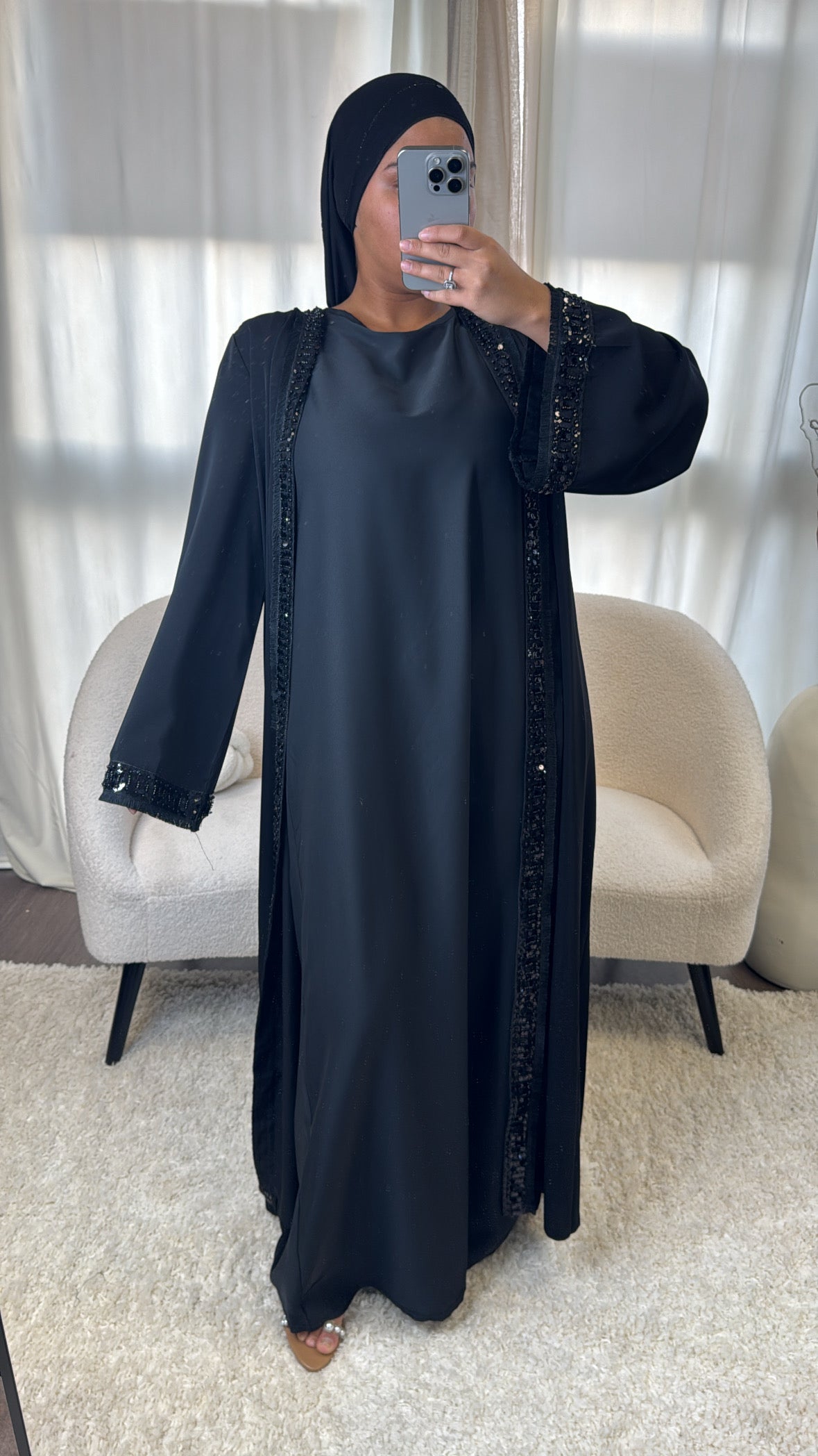 Sous robe [ Noir]