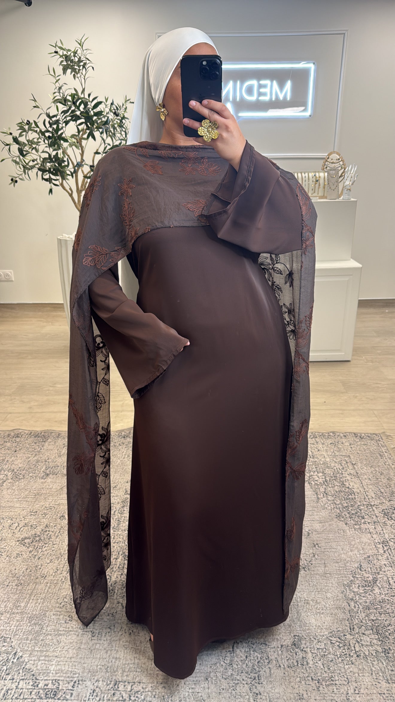 ROBE CAP SAYANA [ choco ]
