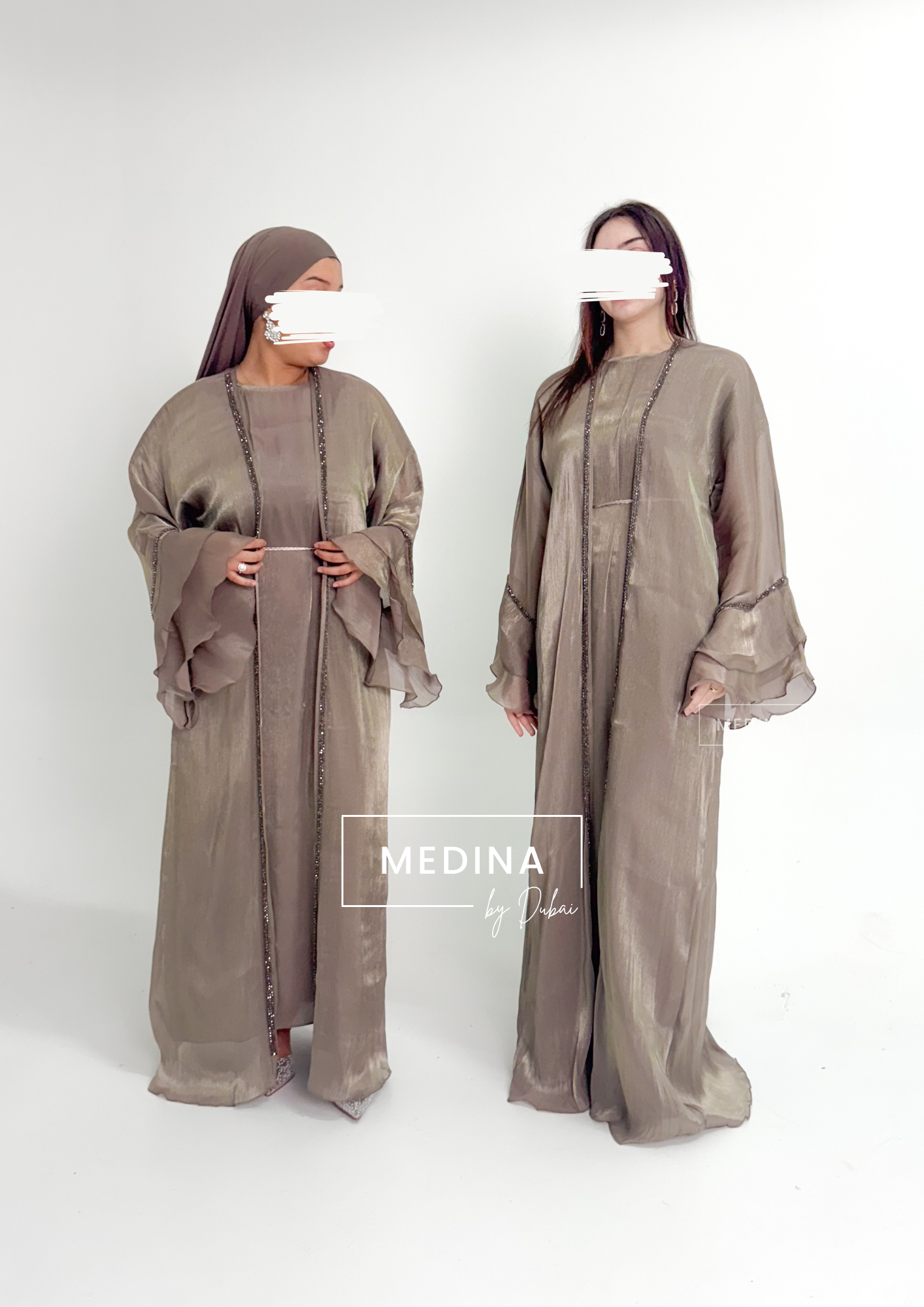 Abaya Tesnim [ taupe ]