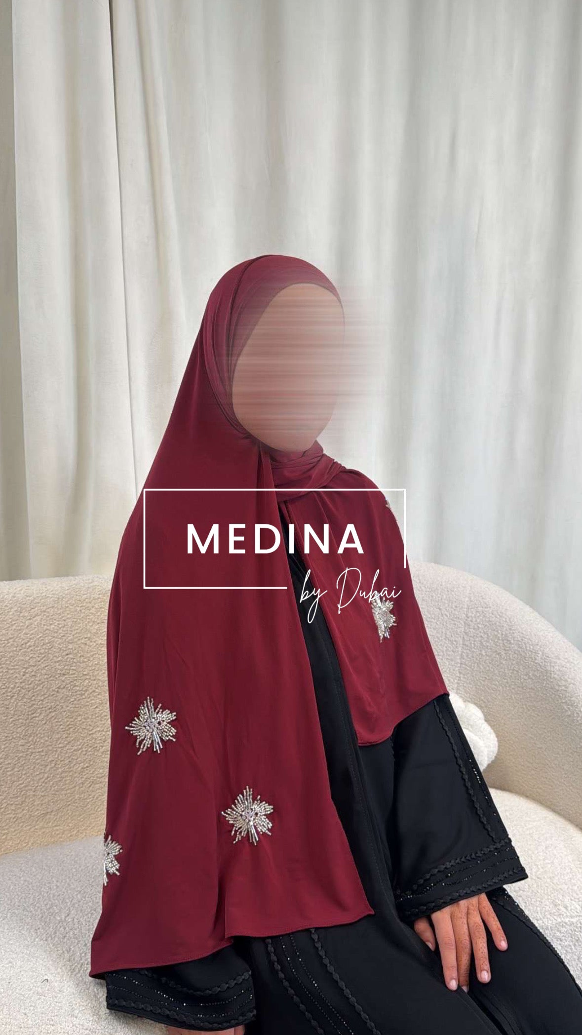 Jersey Premium Brodé [ bordeau ]