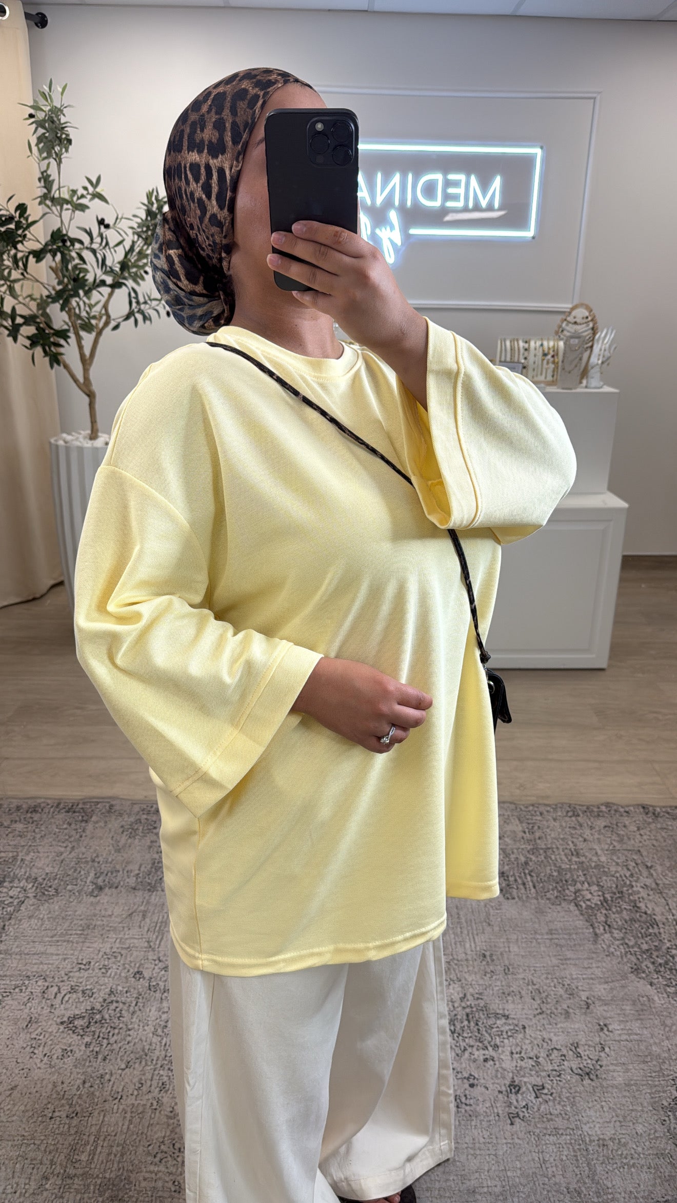 T-SHIRT MANCHE LONGUE RESPIRANT [ Jaune ]