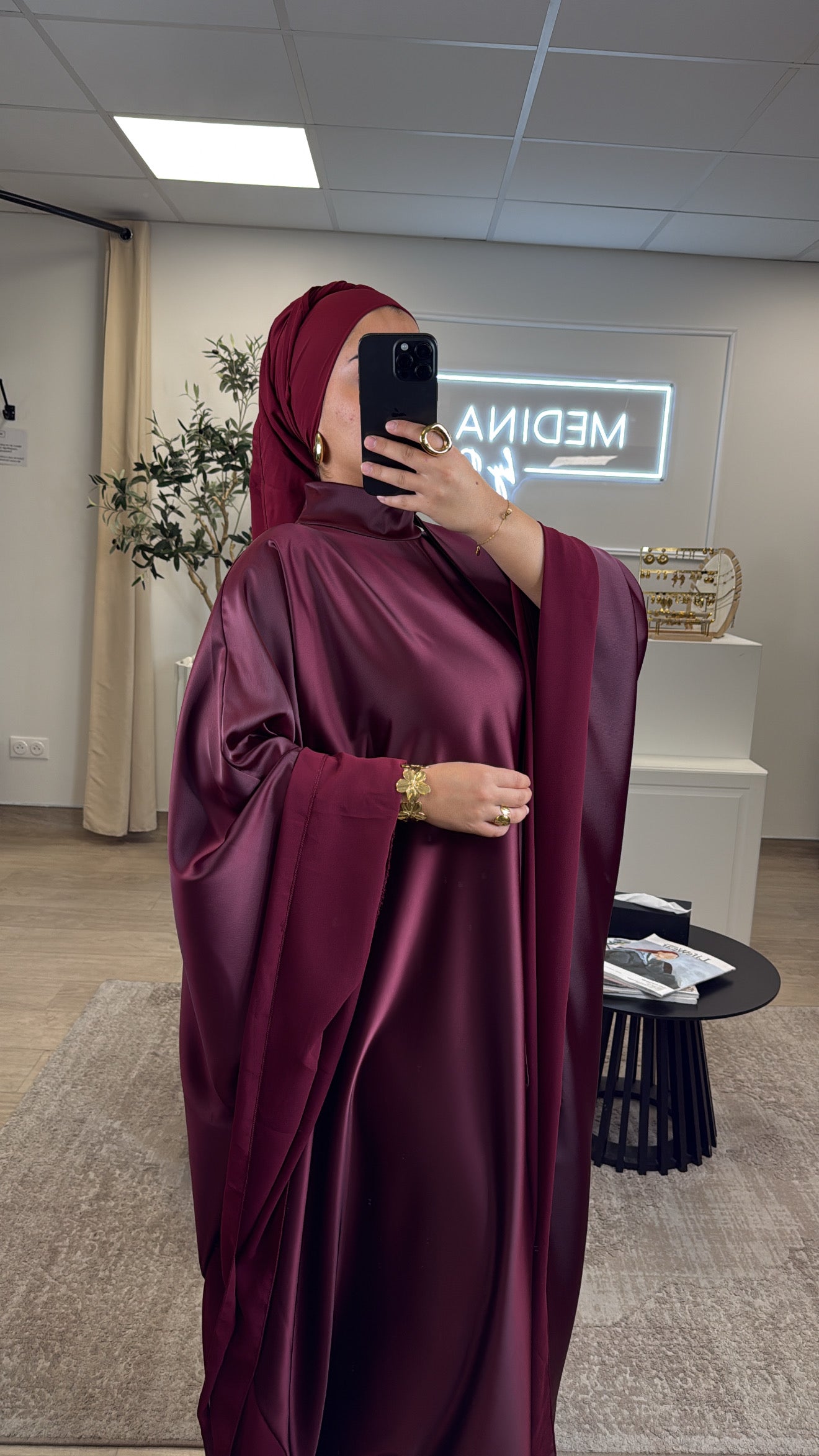 ROBE PREMIUM MYRA [ Bordeau]