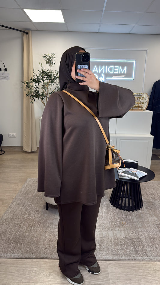 ENSEMBLE CLASSY [ CHOCO ]