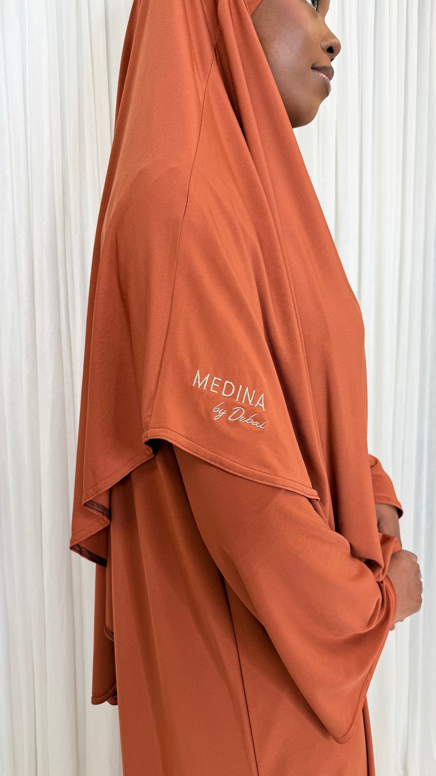 SIGNATURE JERSEY PREMIUM BRODÉ [ terracota ]