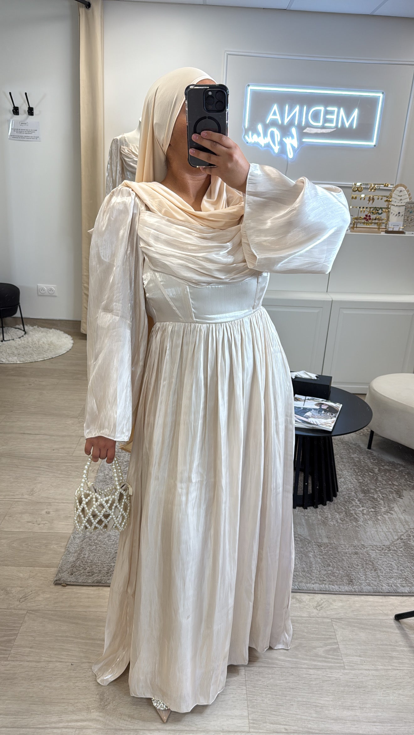 Robe Premium Esmeralda [ crème ]