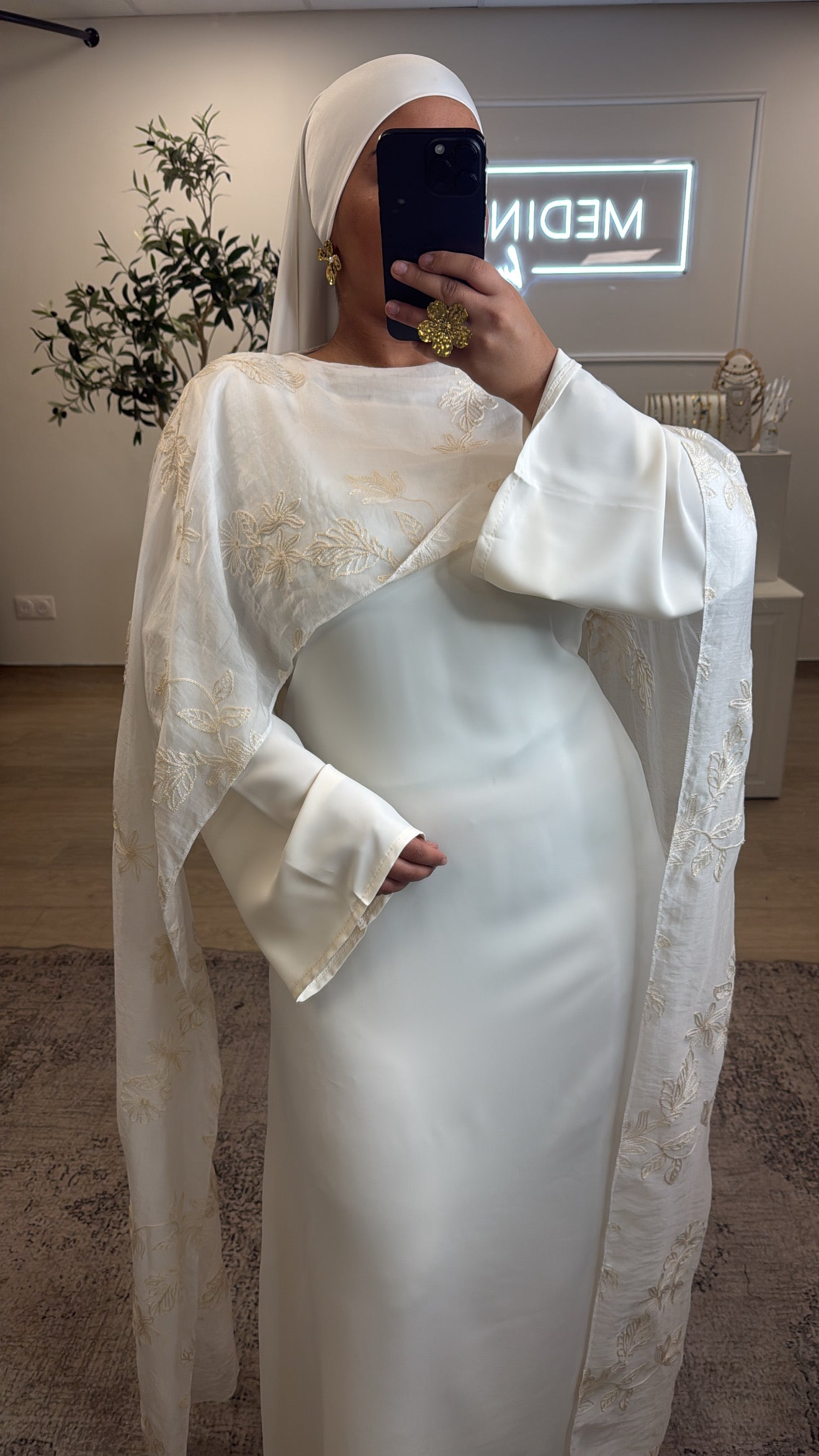 ROBE CAP SAYANA [ crème ]