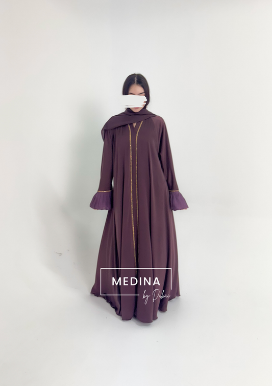 Abaya Majda [ violet ]