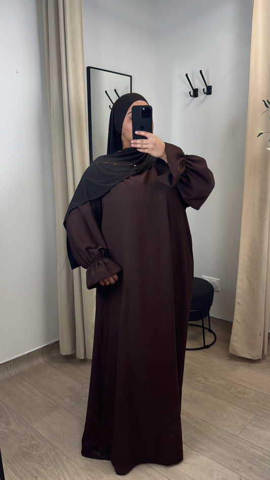 ABAYA JASMINE [ choco ]