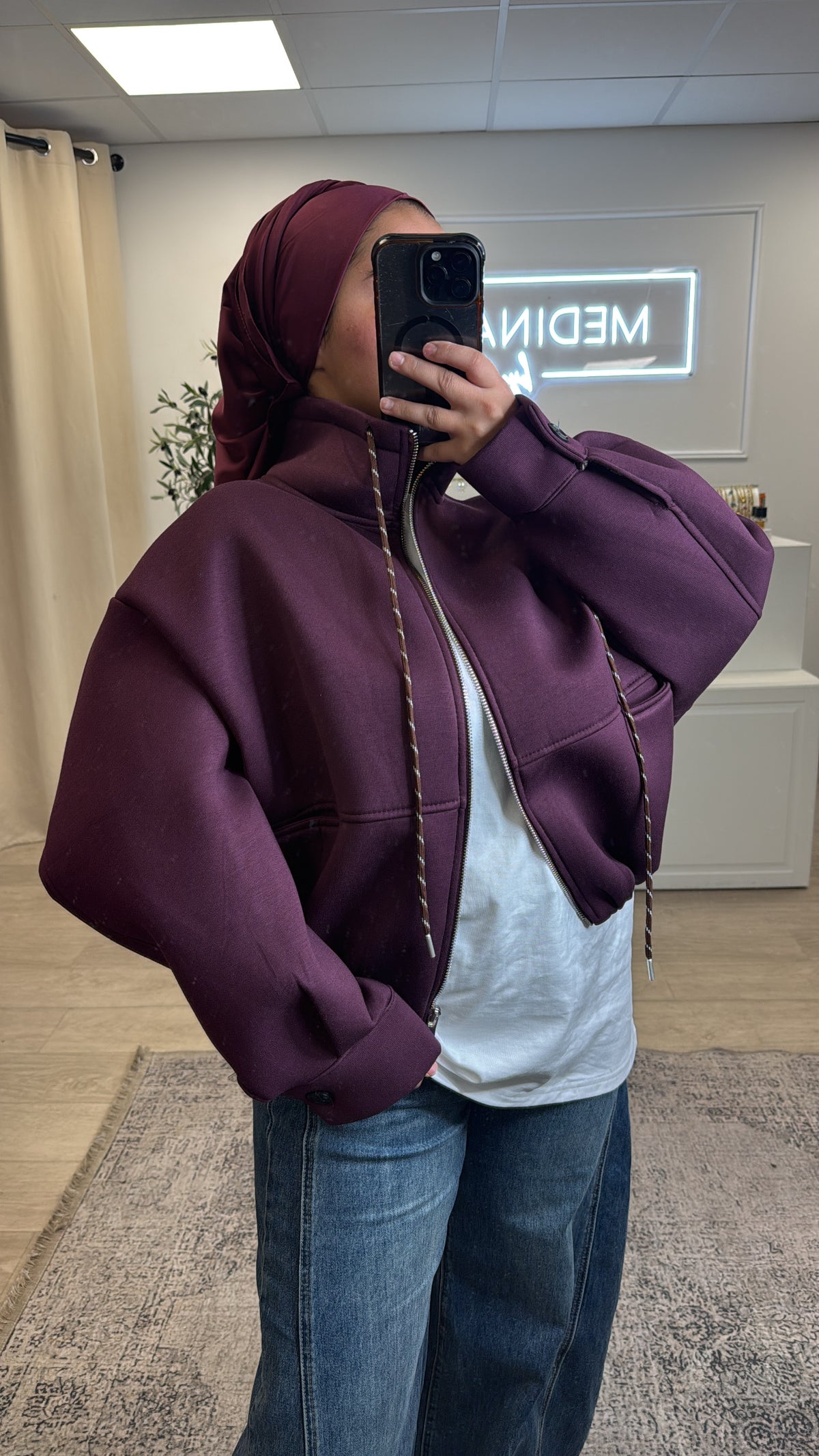 Bomber zip [ prune ]