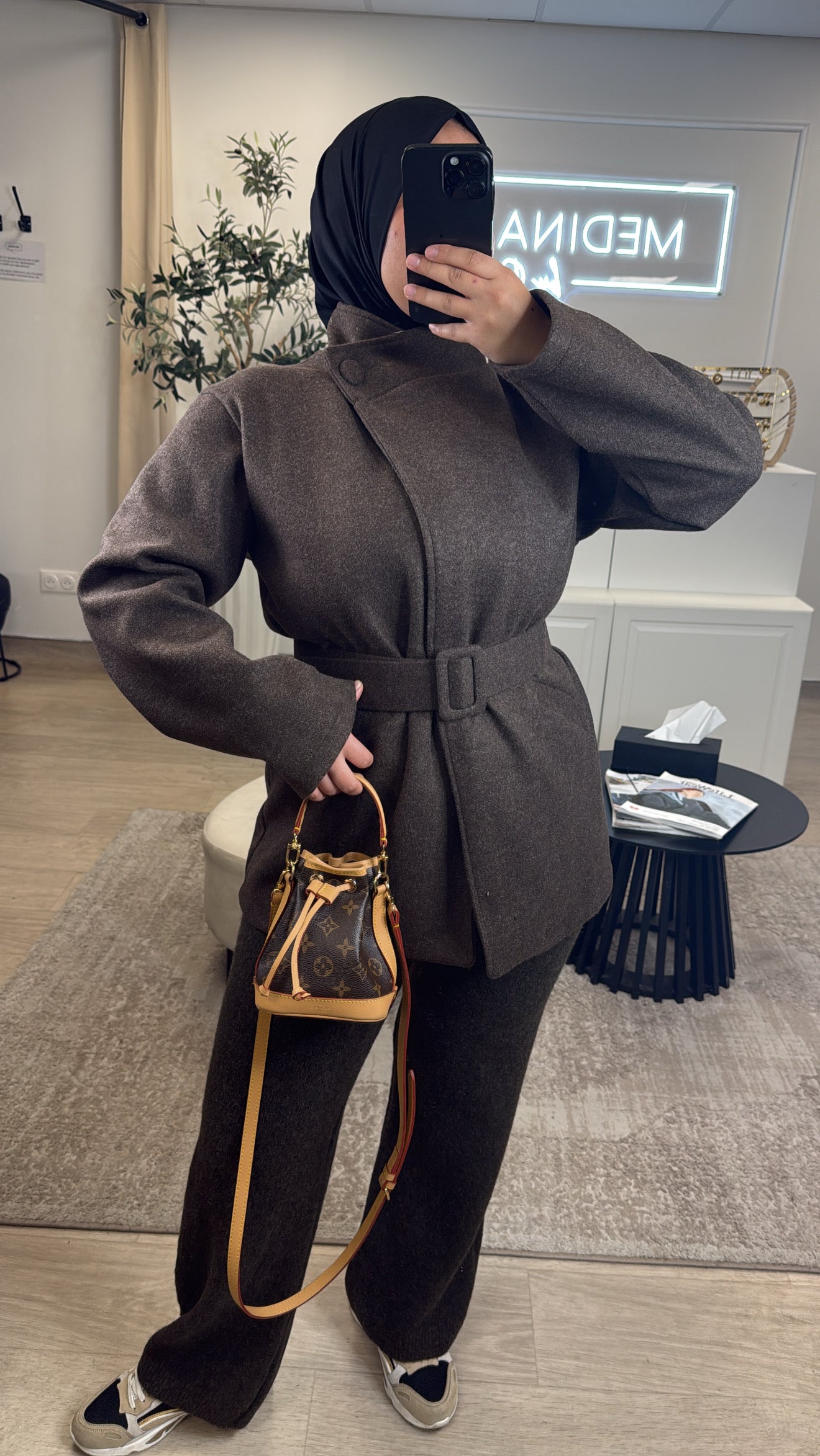 VESTE MANON [ choco ]