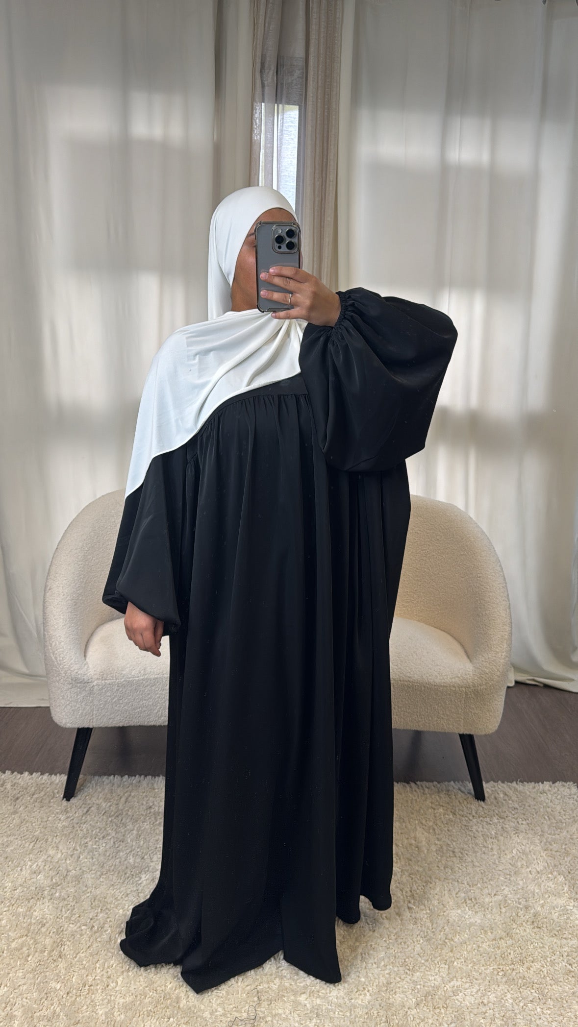 Abaya Zayna [ Noir ]