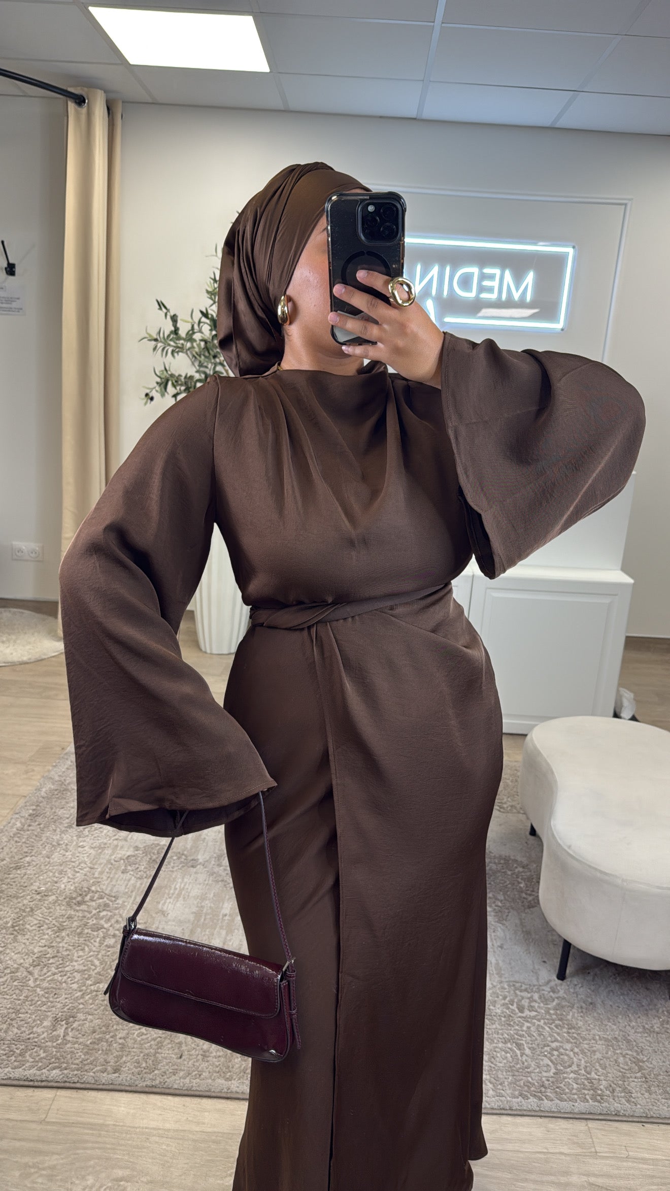 Robe Yasmine [ Choco ]
