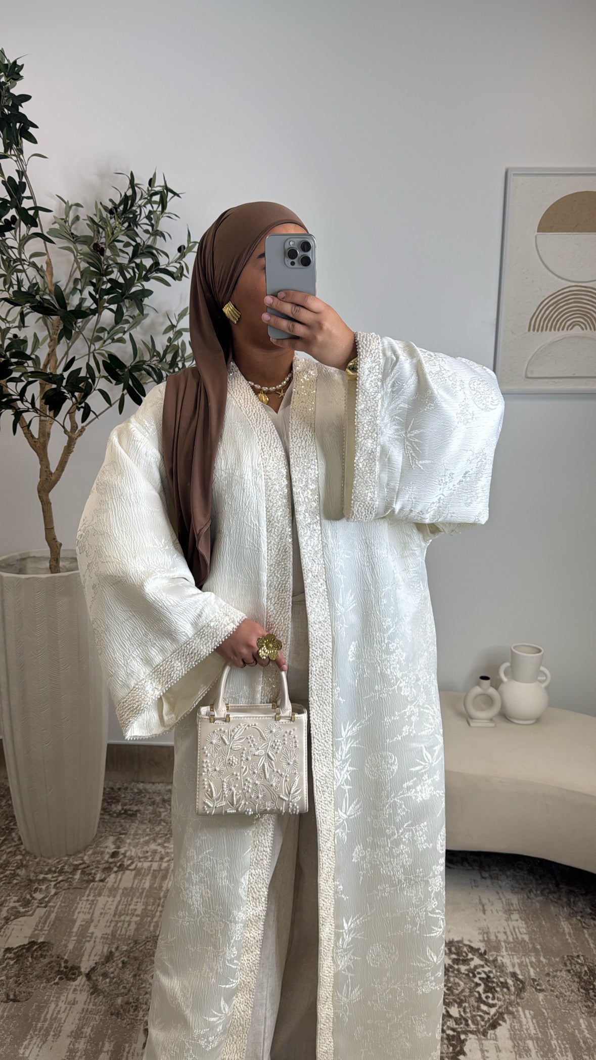 Kimono Maeva Luxe [ crème]