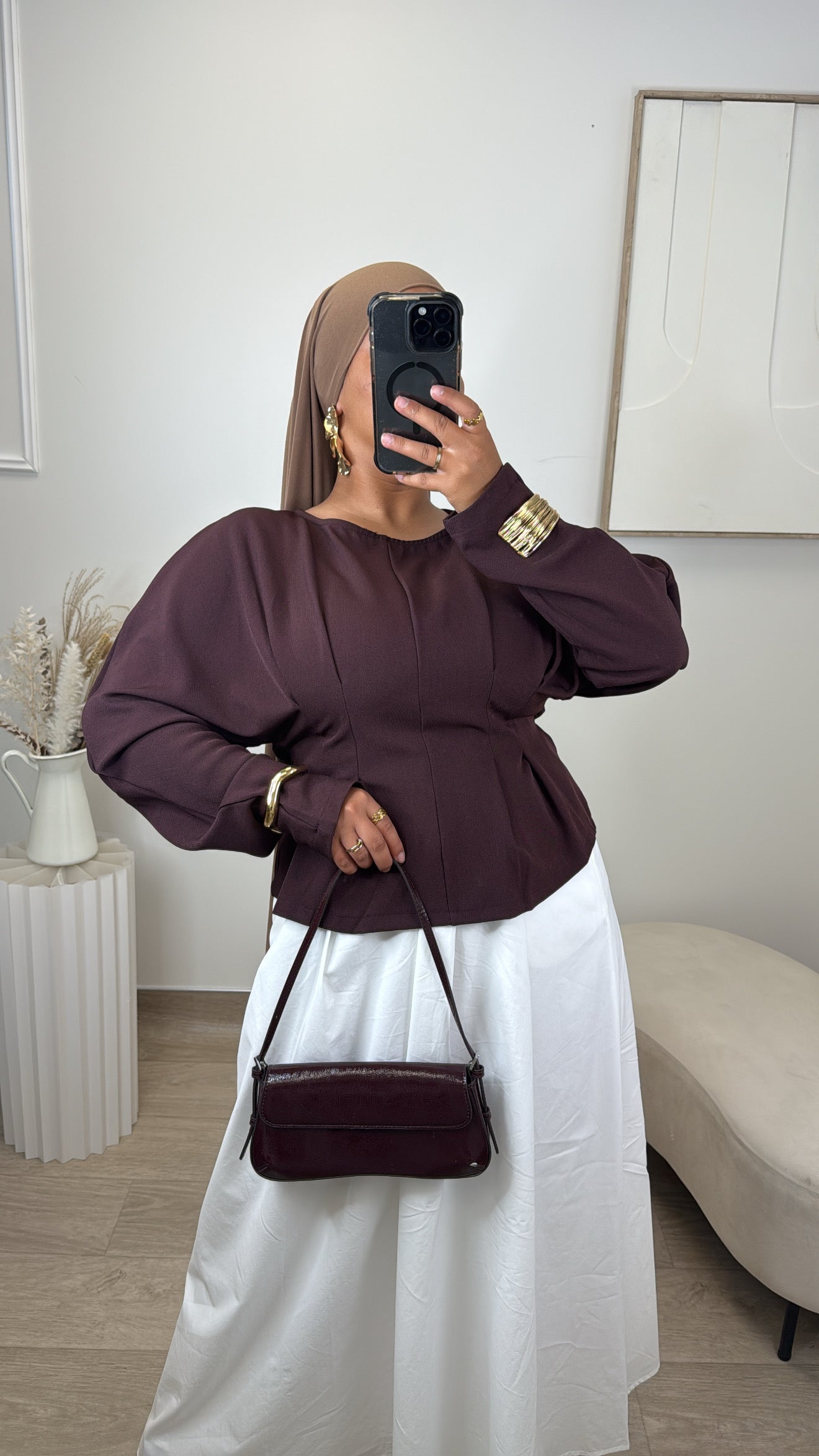 Haut Alba cintré [ bordeau ]