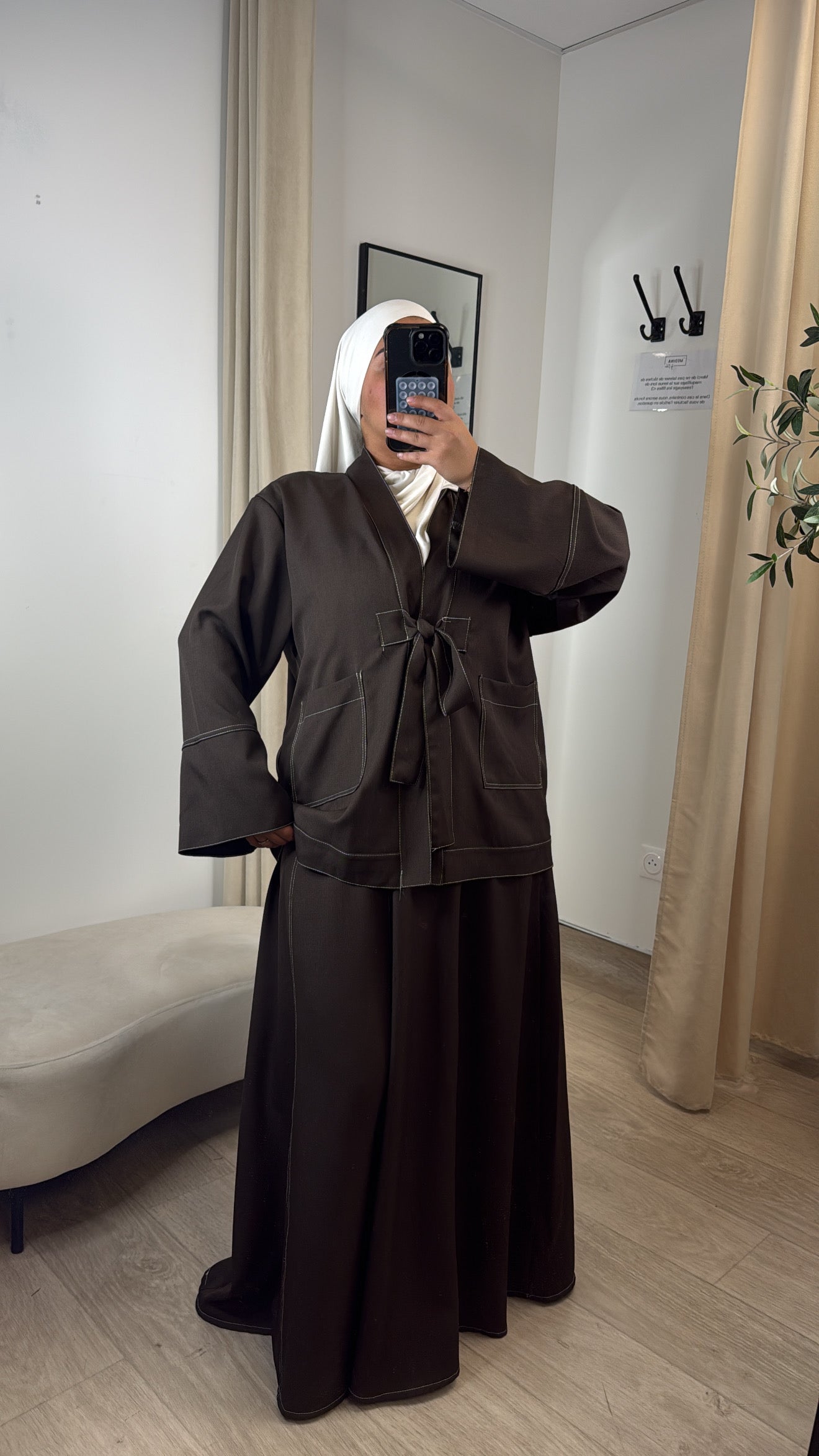 ENSEMBLE JUPE TOKYO [ CHOCO]