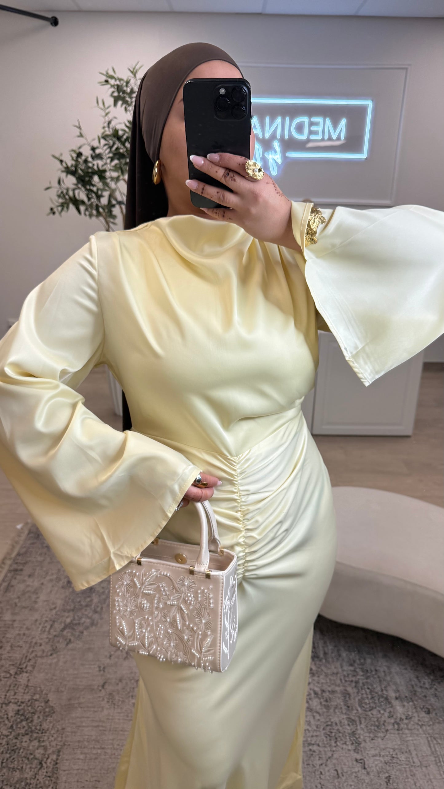 ROBE PREMIUM MARIE [ jaune]