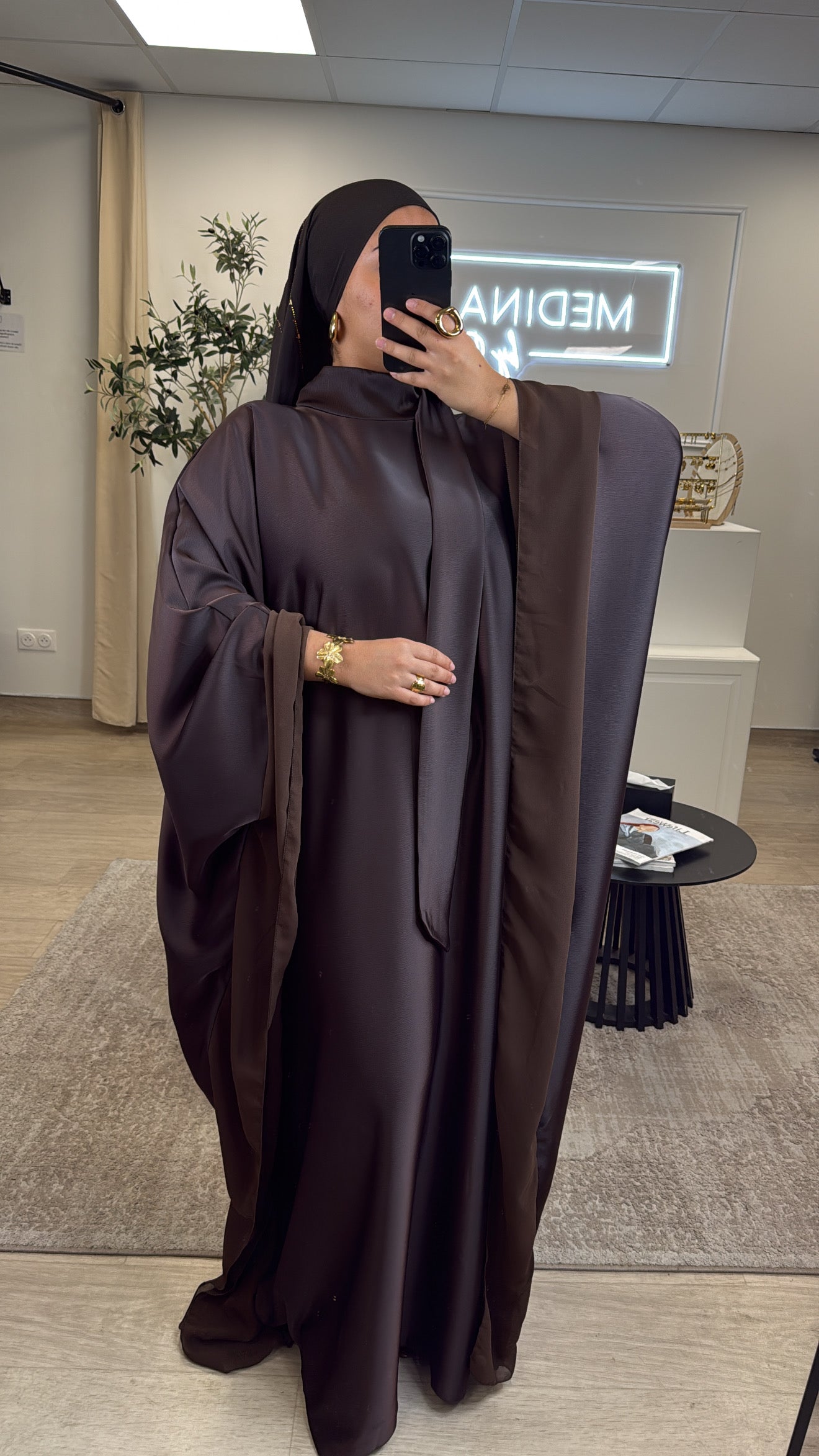 ROBE PREMIUM MYRA [ choco]