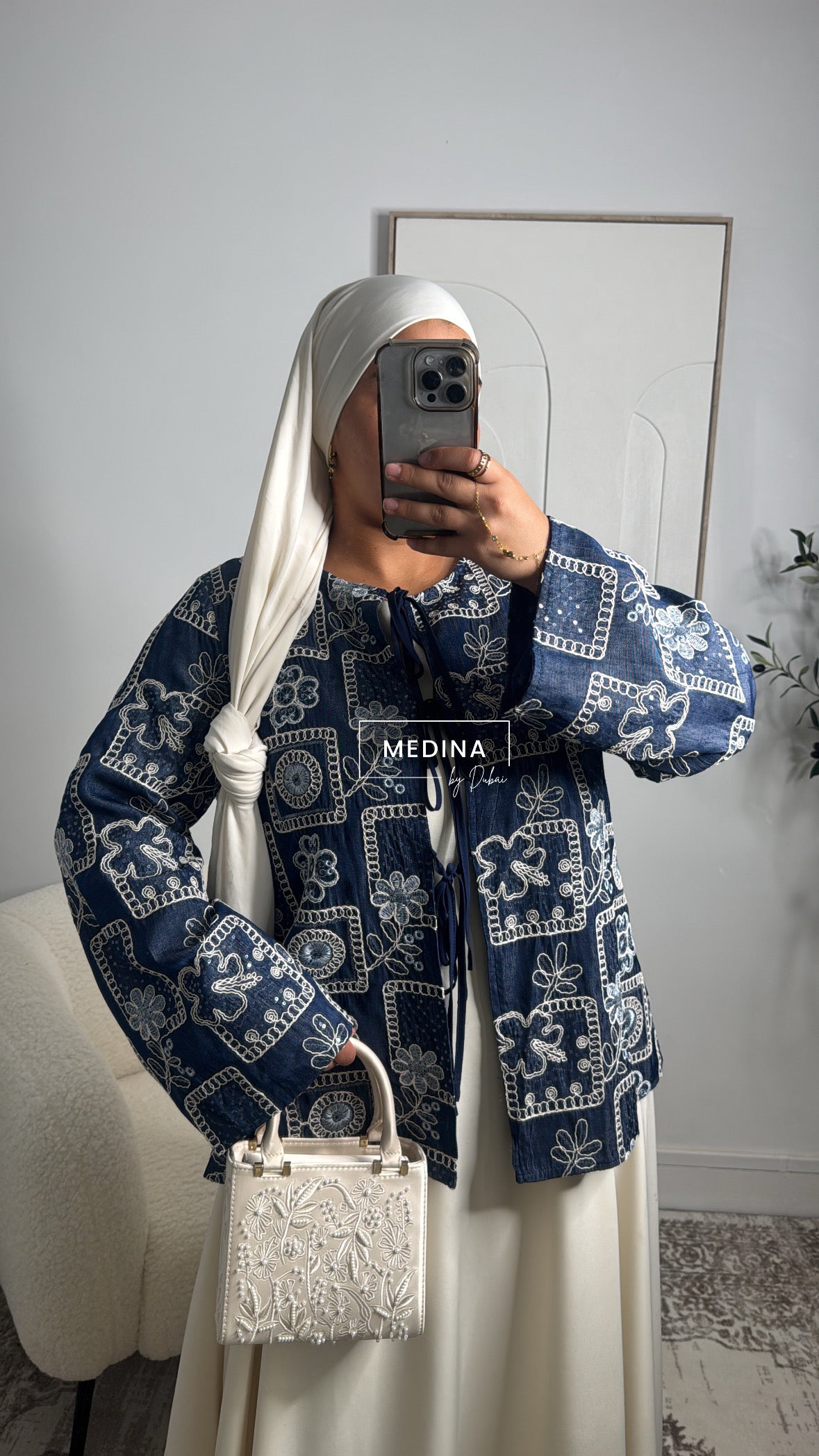 Gilet bohème [ jeans]