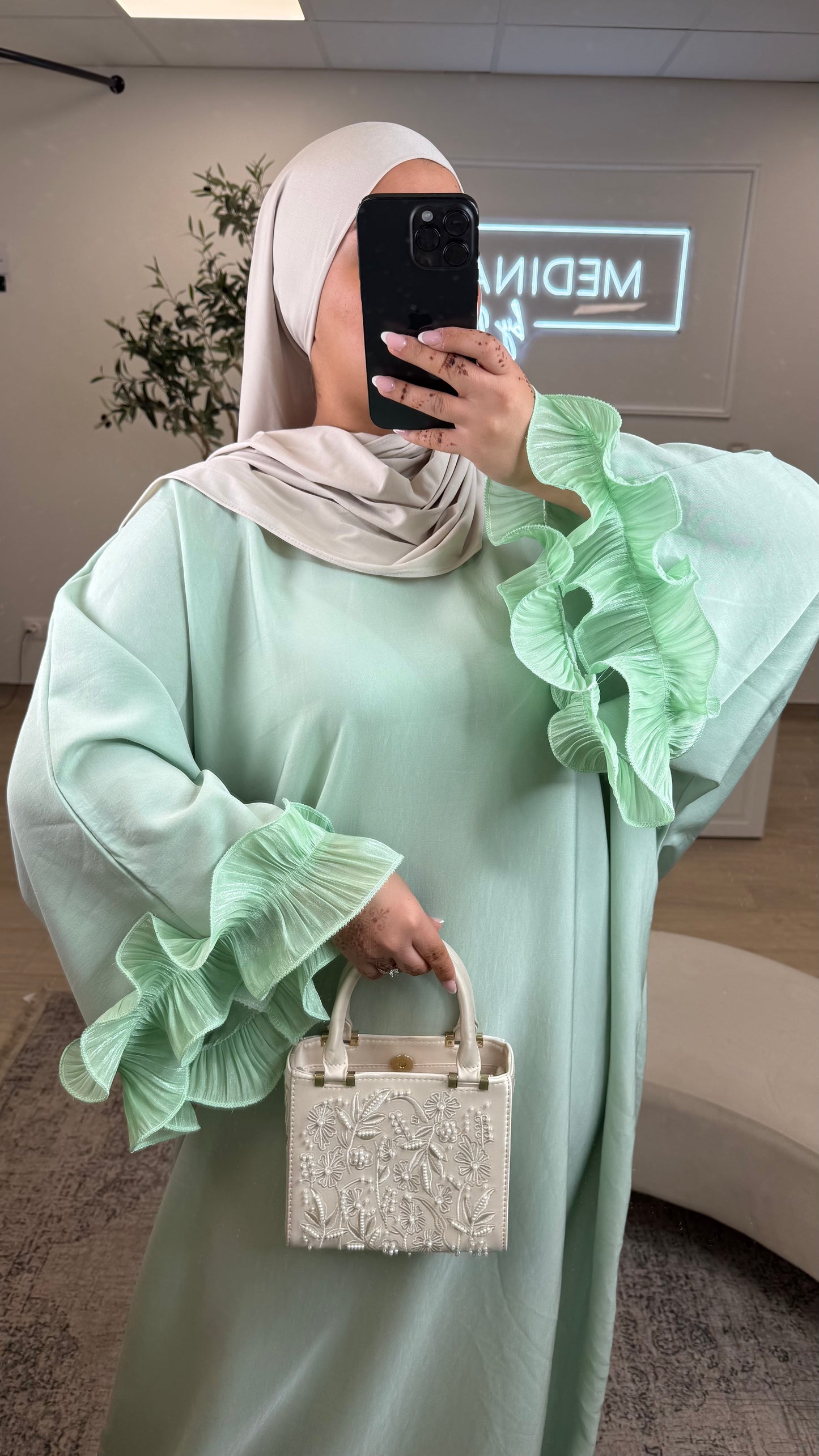 ABAYA SYRA [ vert ]