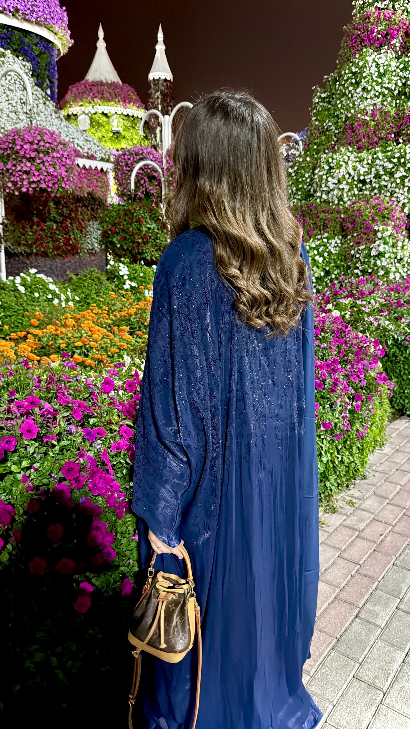 ABAYA LOUJAIN  [ bleu ]