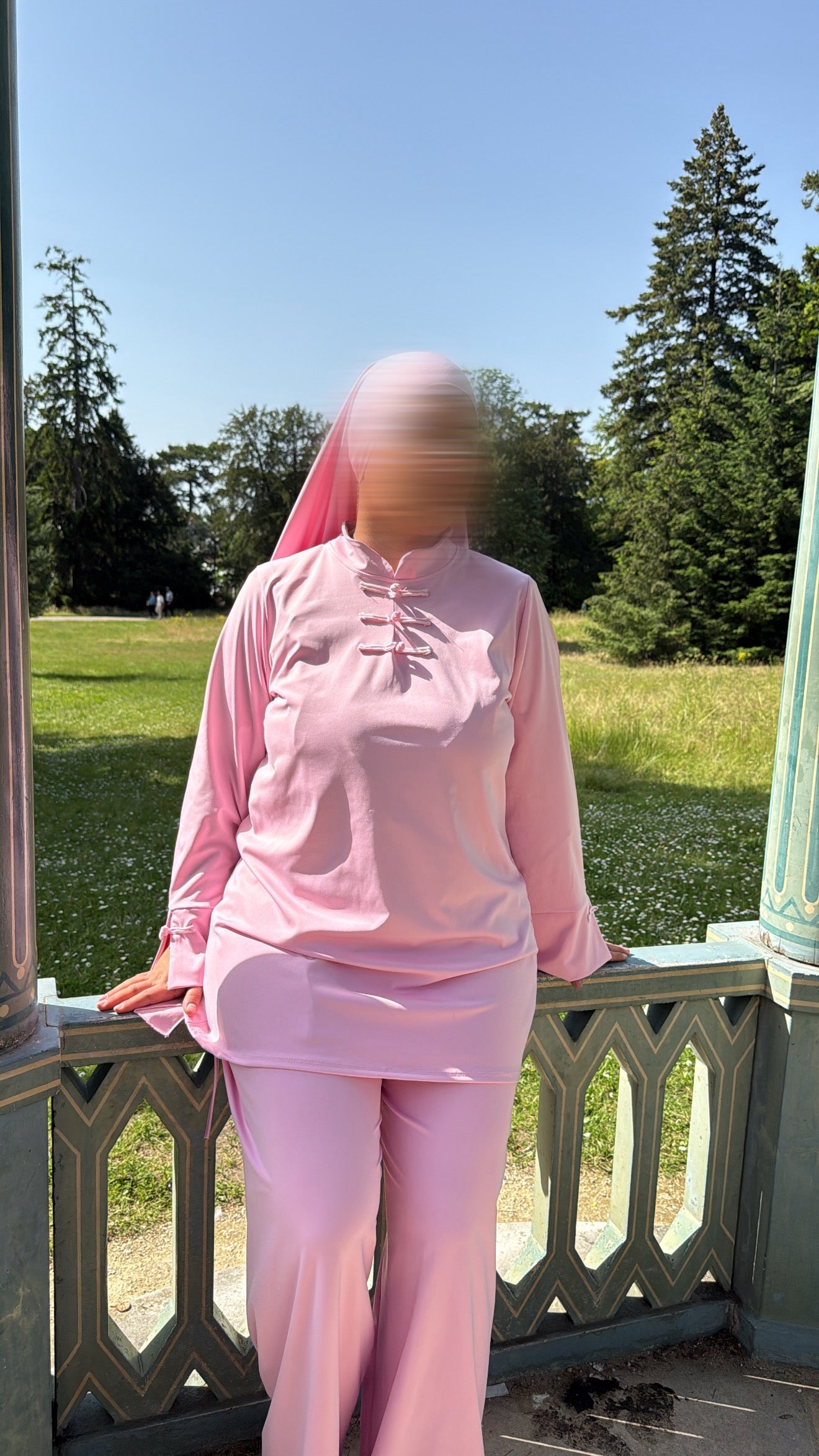 BURKINI SAKURA 3 PIÈCES [ rose ]