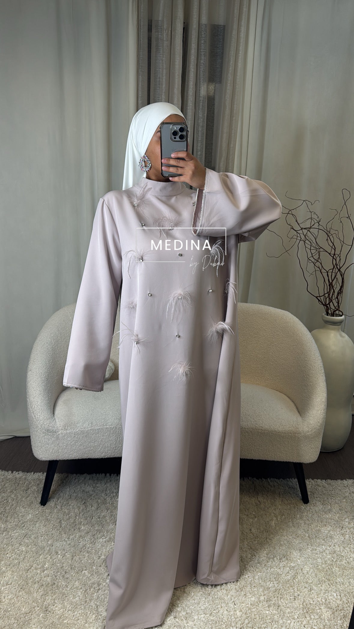 Robe Salwa [ rose ]