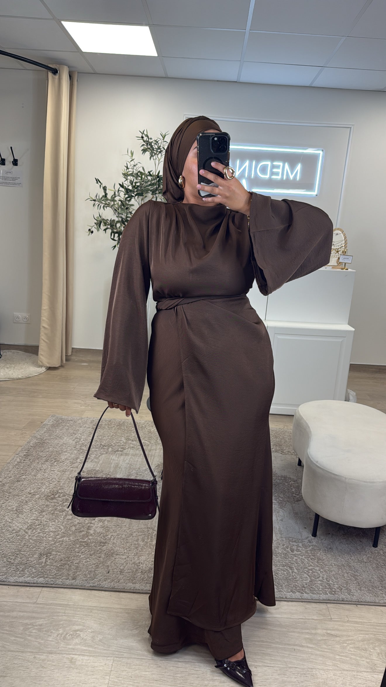 Robe Yasmine [ Choco ]