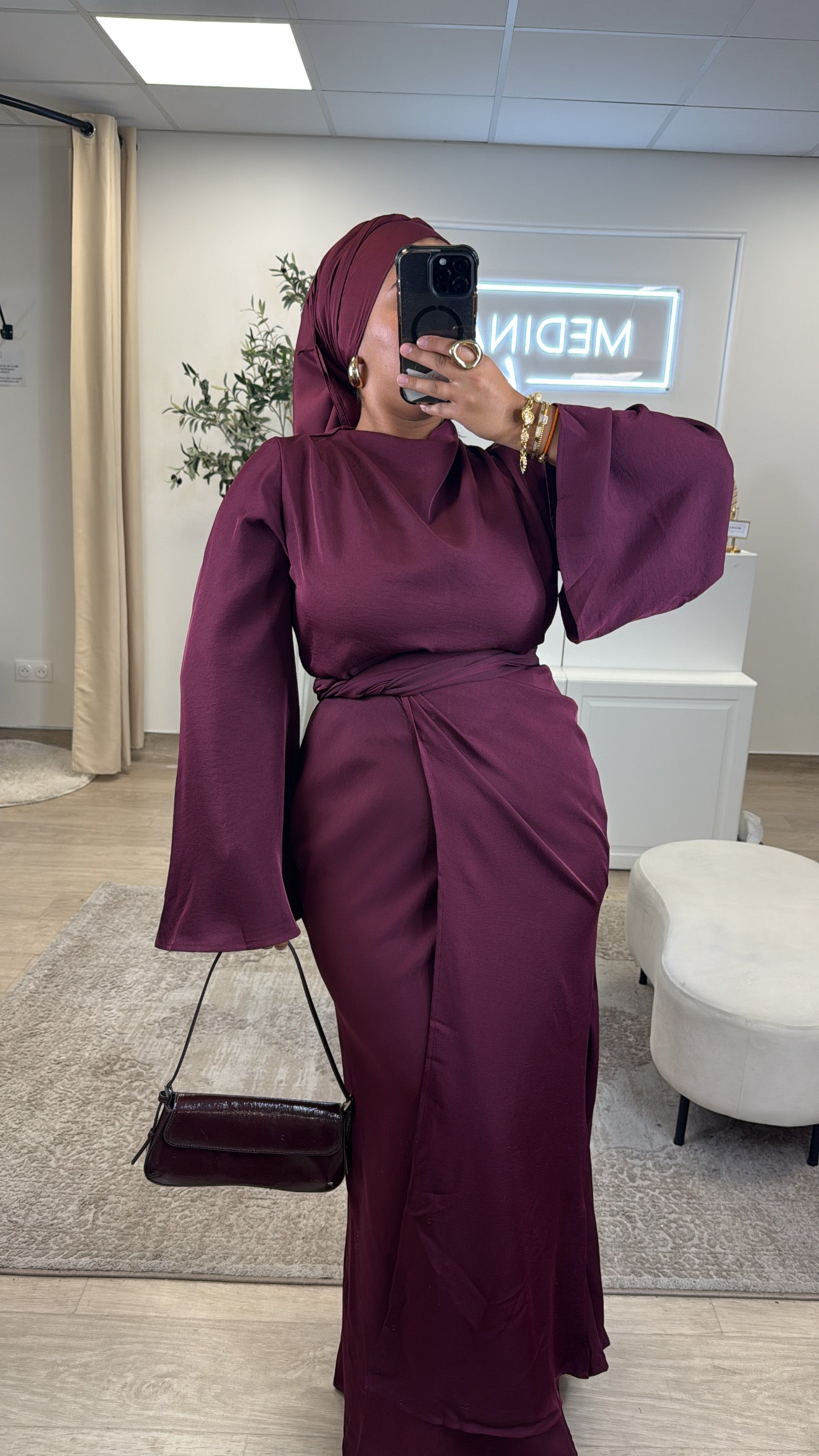 Robe Yasmine [ prune ]