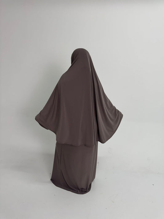 Set de prière en jersey Premium [ taupe ]