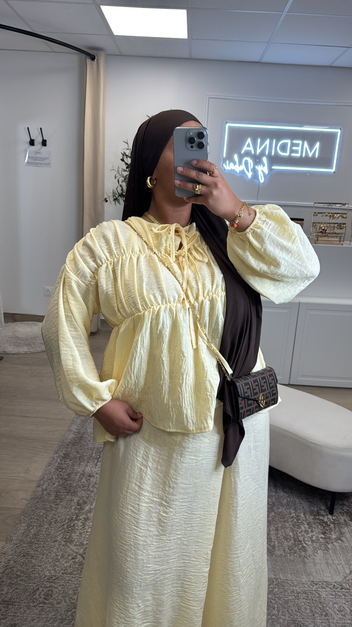 Ensemble Lin Malek [ jaune ]