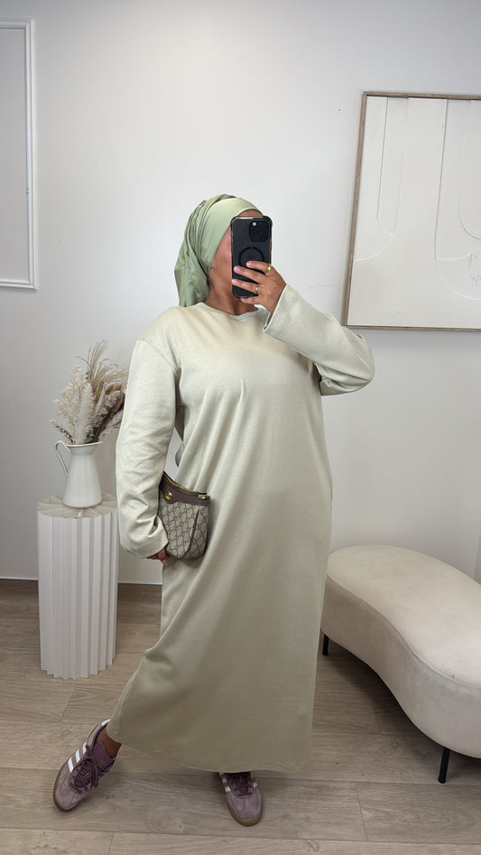 Robe Pull Neyla  [ kaki ]