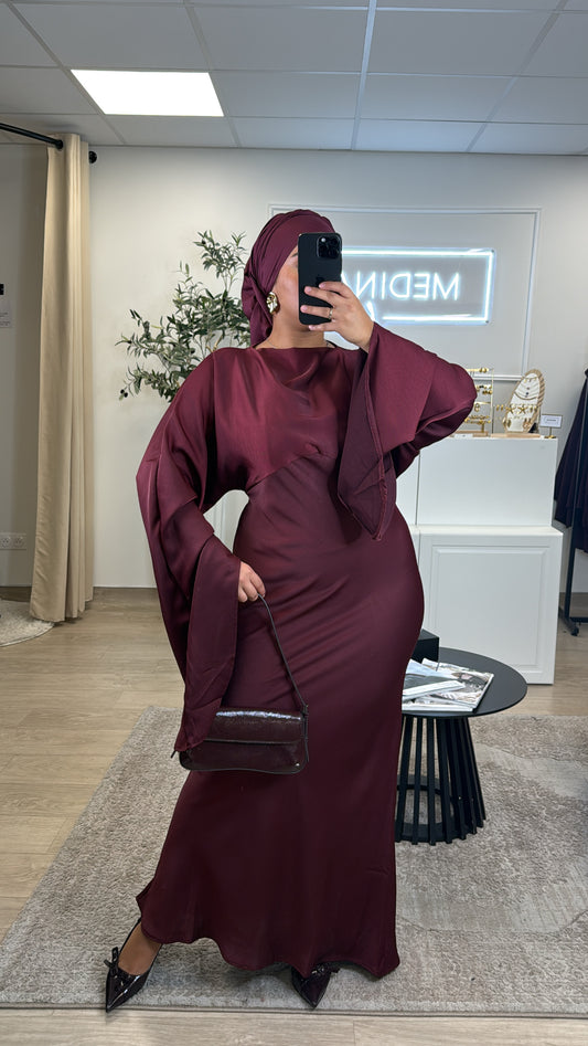 Robe Maelys [ bordeau ]