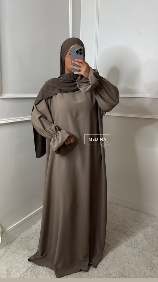 Abaya Chouchou [ Taupe]