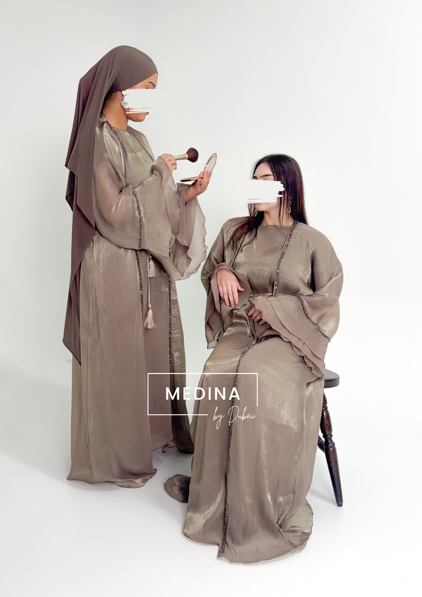 Abaya Tesnim [ taupe ]